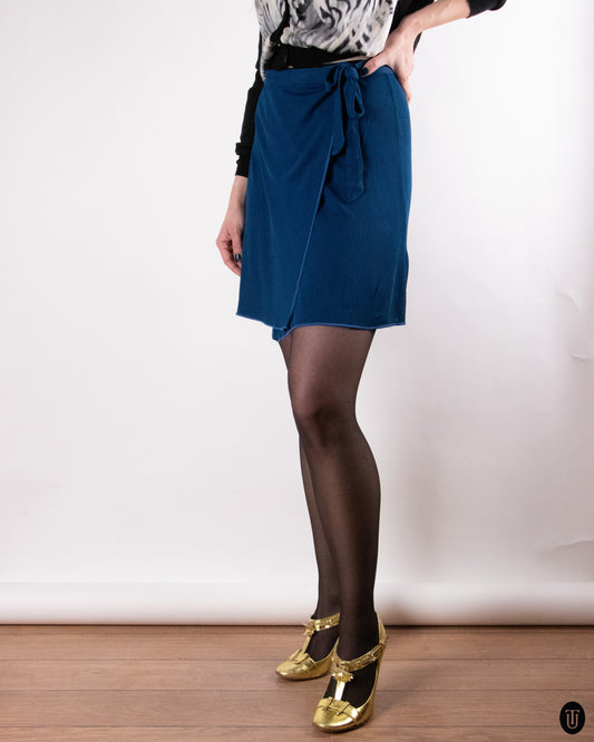 80's Missoni Knit Wrap Skirt M