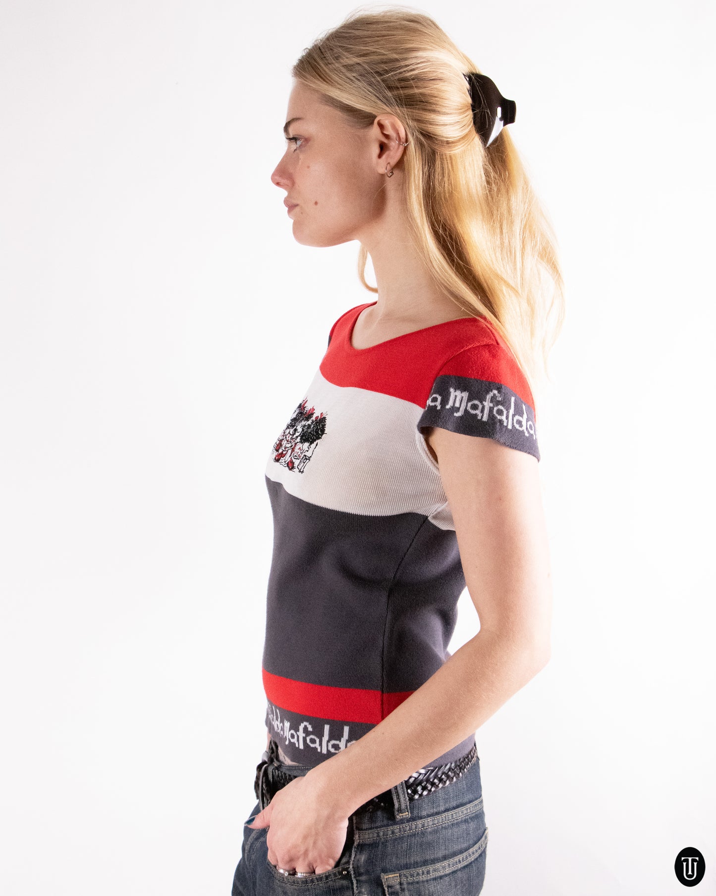 00's Jean Charles de Castelbajac Mafalda T-shirt S