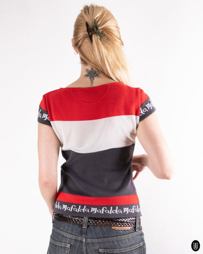 00's Jean Charles de Castelbajac Mafalda T-shirt S