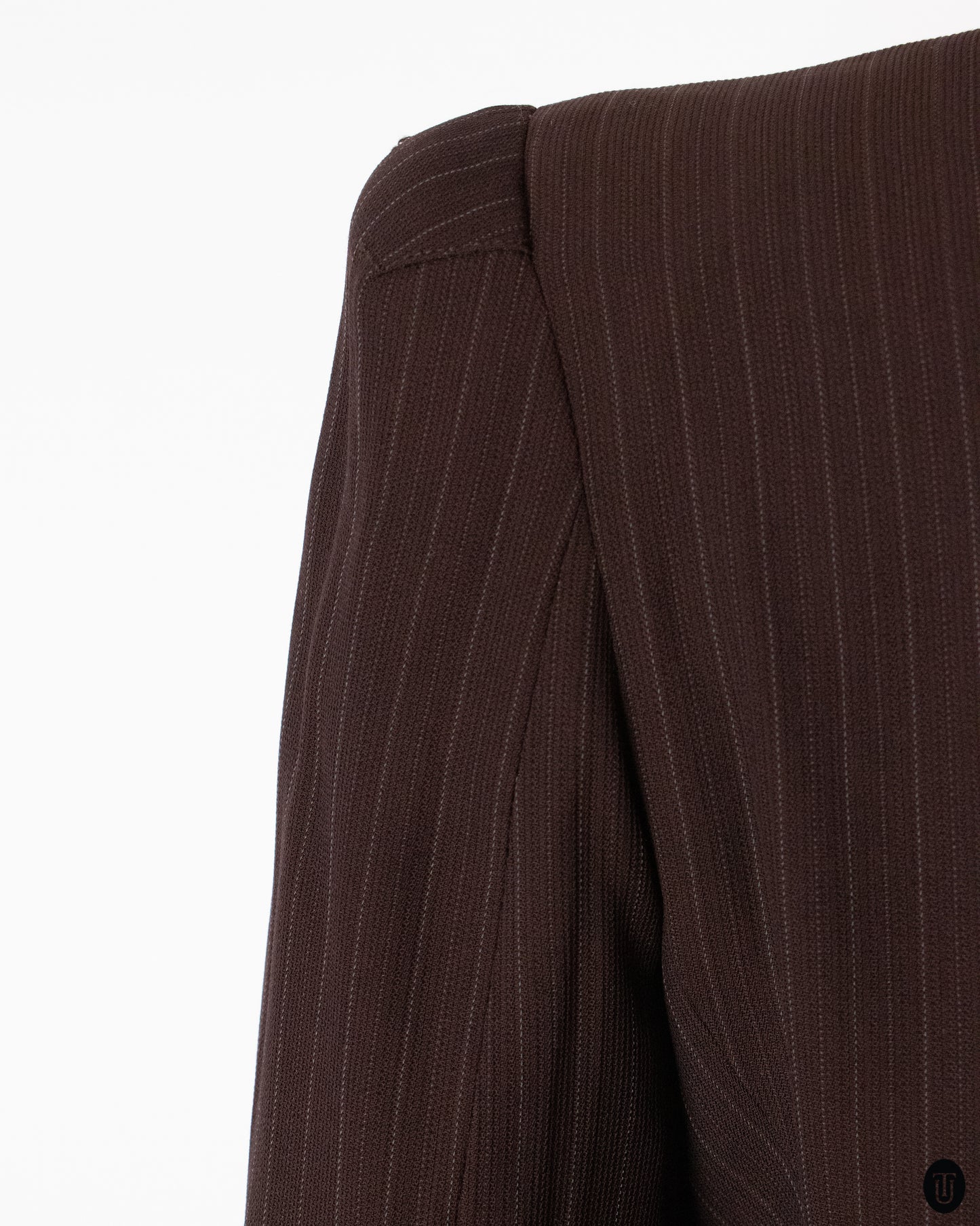 90's Jean Paul Gaultier Pinstripe Wool Blend Suit S