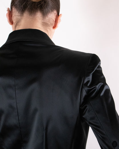 00's Galliano Black Two-piece Set M