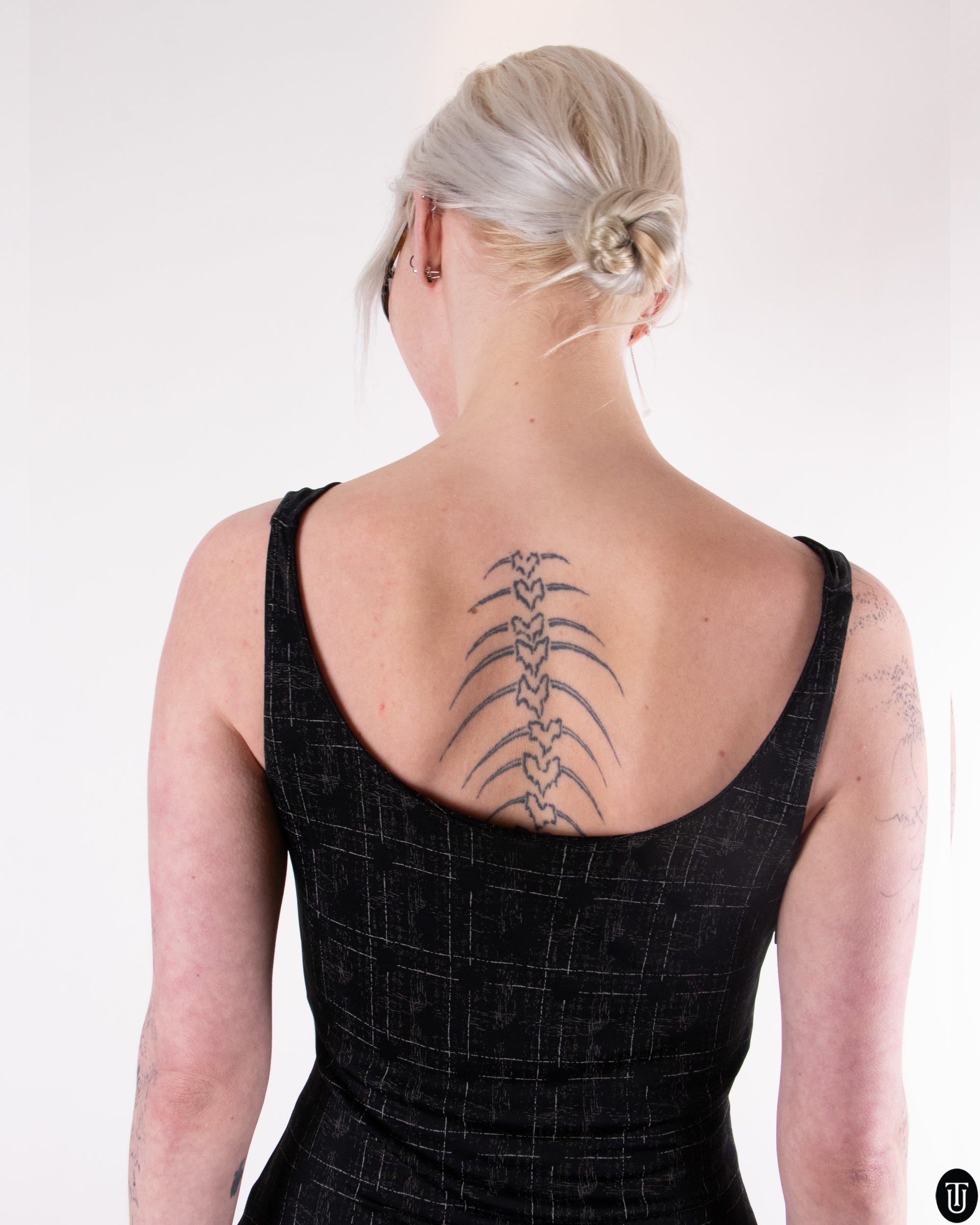 90s Jean Paul Gaultier Slinky Black Dress S