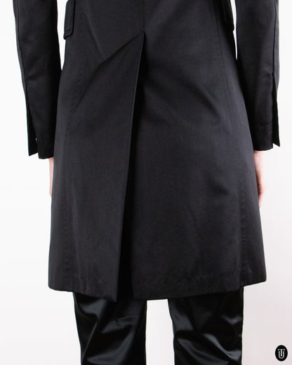 00's Costume National Long Black Blazer S