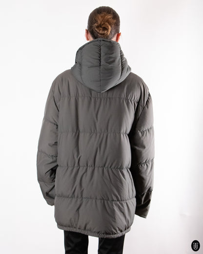 00's Moncler Dark Taupe Duvet Jacket L