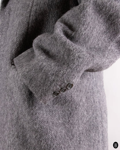 00's Italian Gray Wool Coat