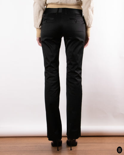 00's Dolce & Gabbana Main Line Cotton-blend Trousers S