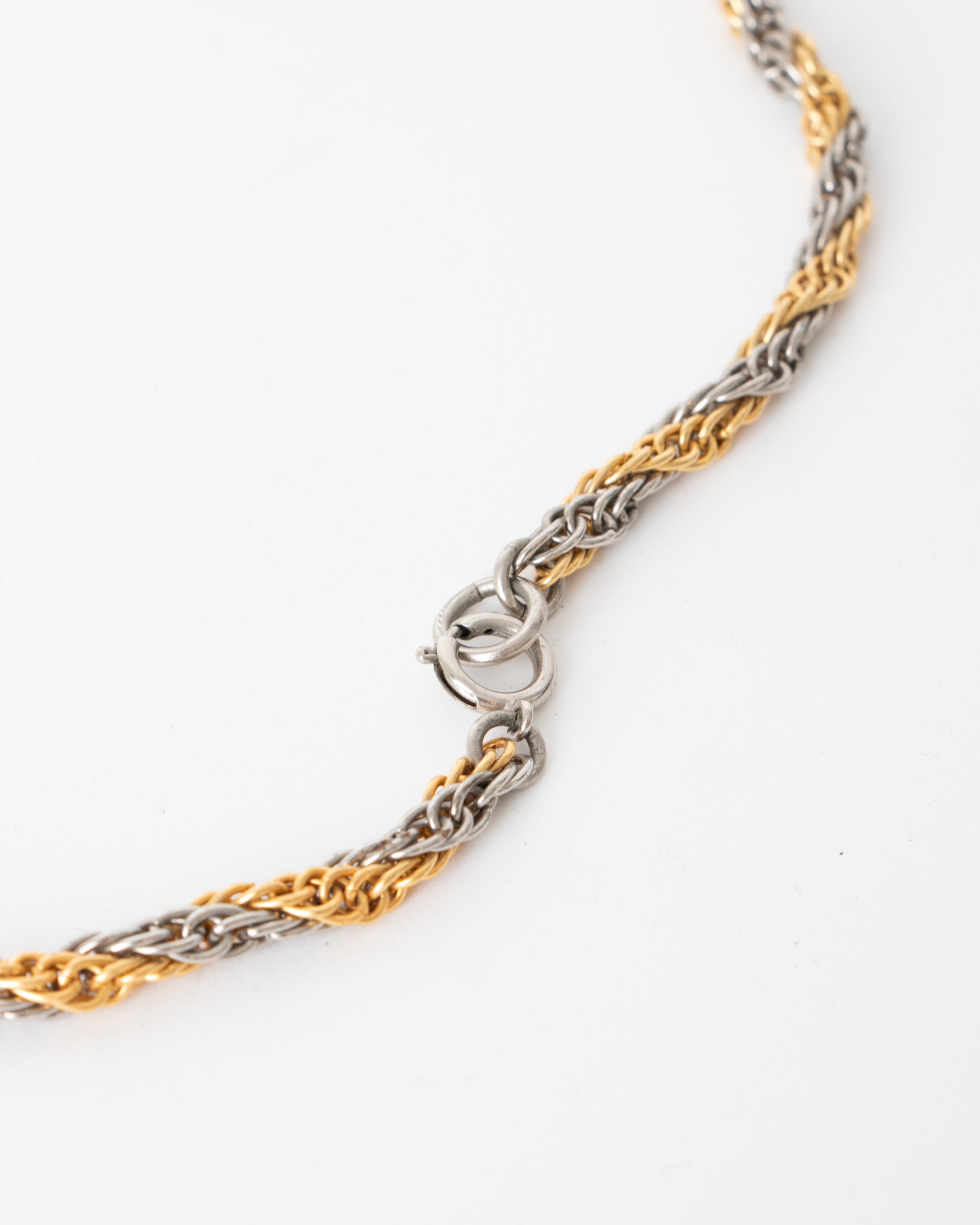 70s Brass and Chrome Multifunctional Chain