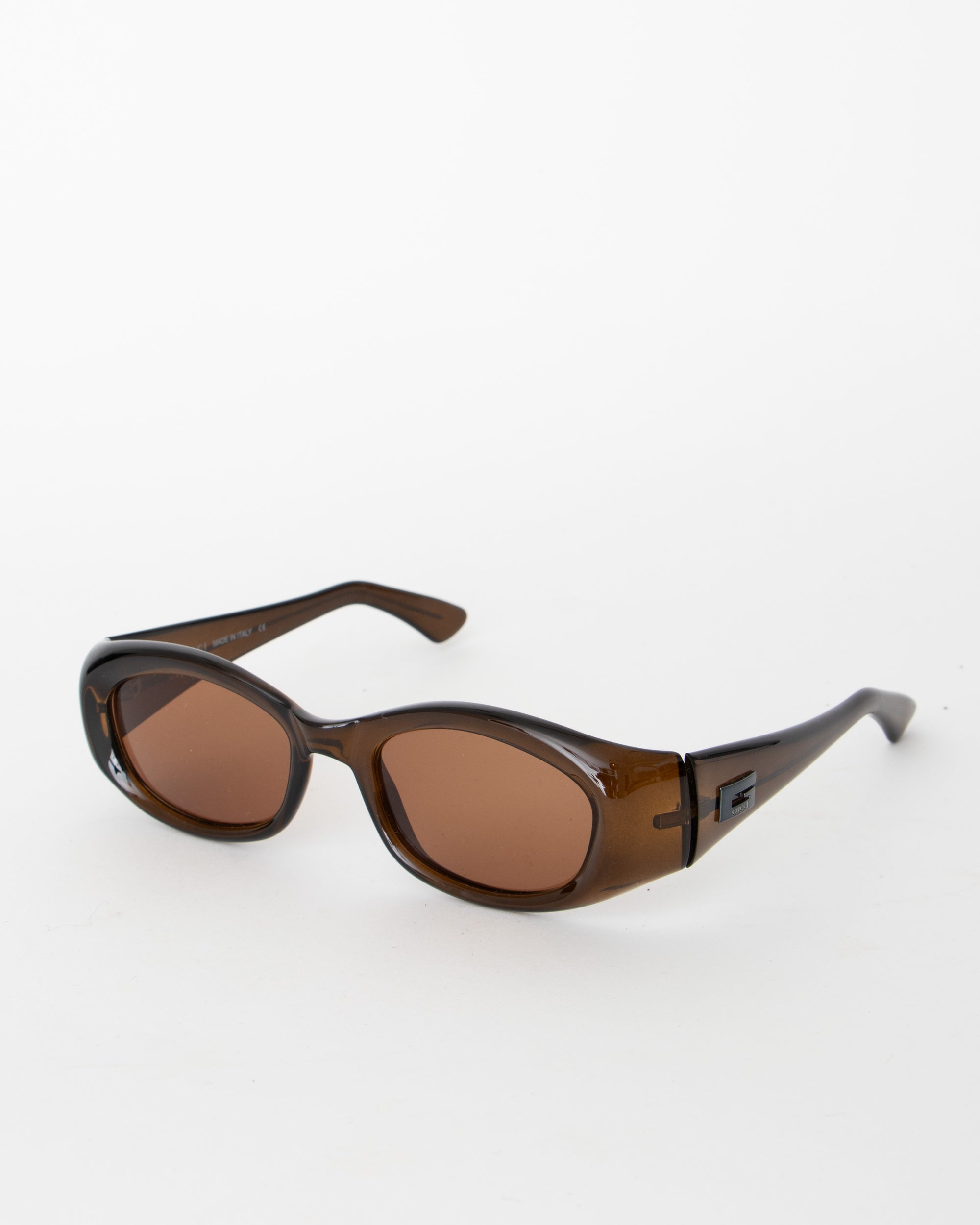 1990s Gucci Brown Toned Sunglasses