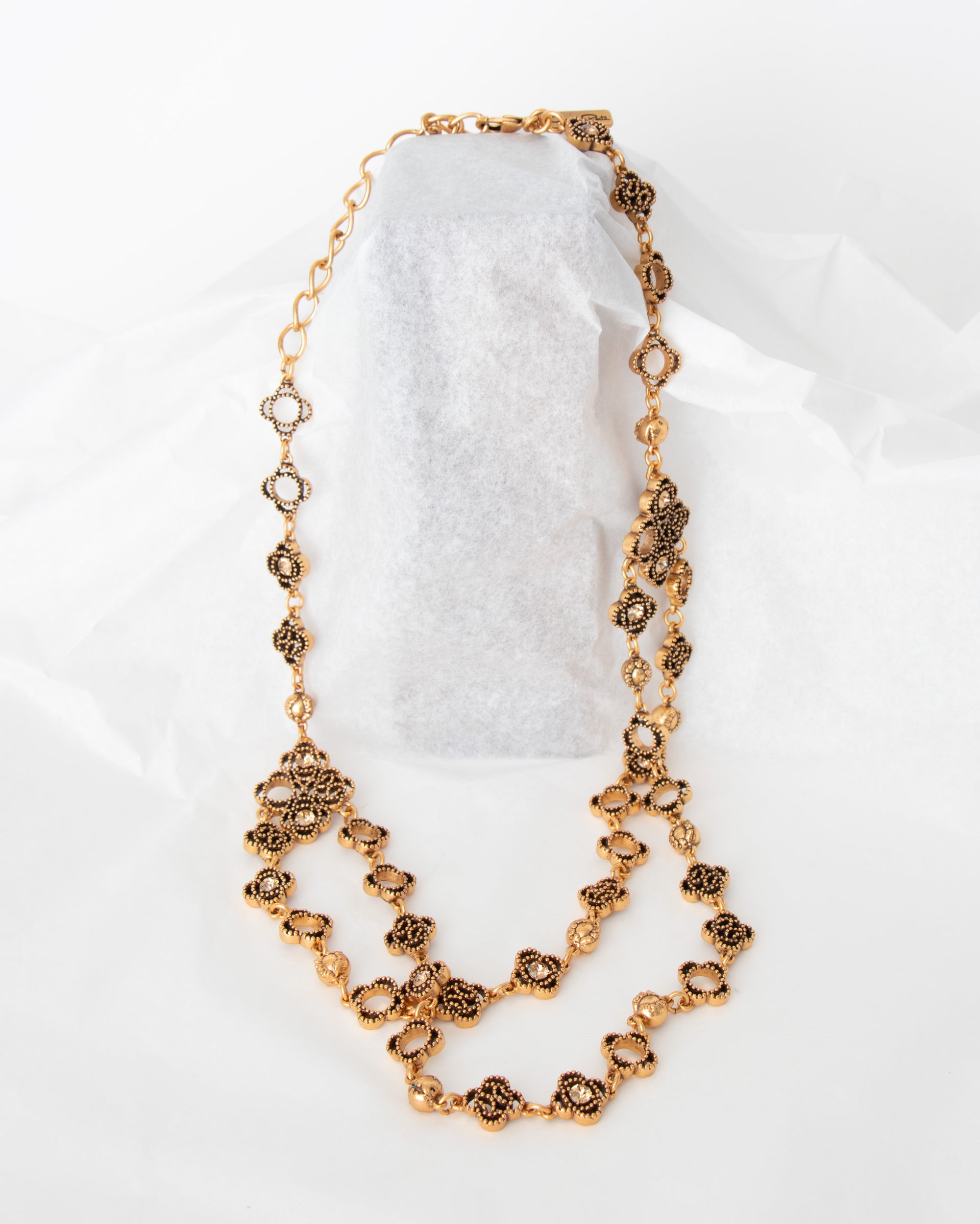 Oscar De La Renta Sautoir Necklace