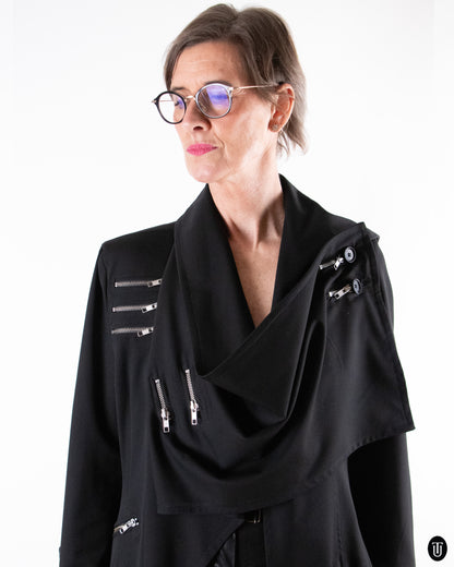 00's Ivan Grundahl Asymmetrical Jacket M