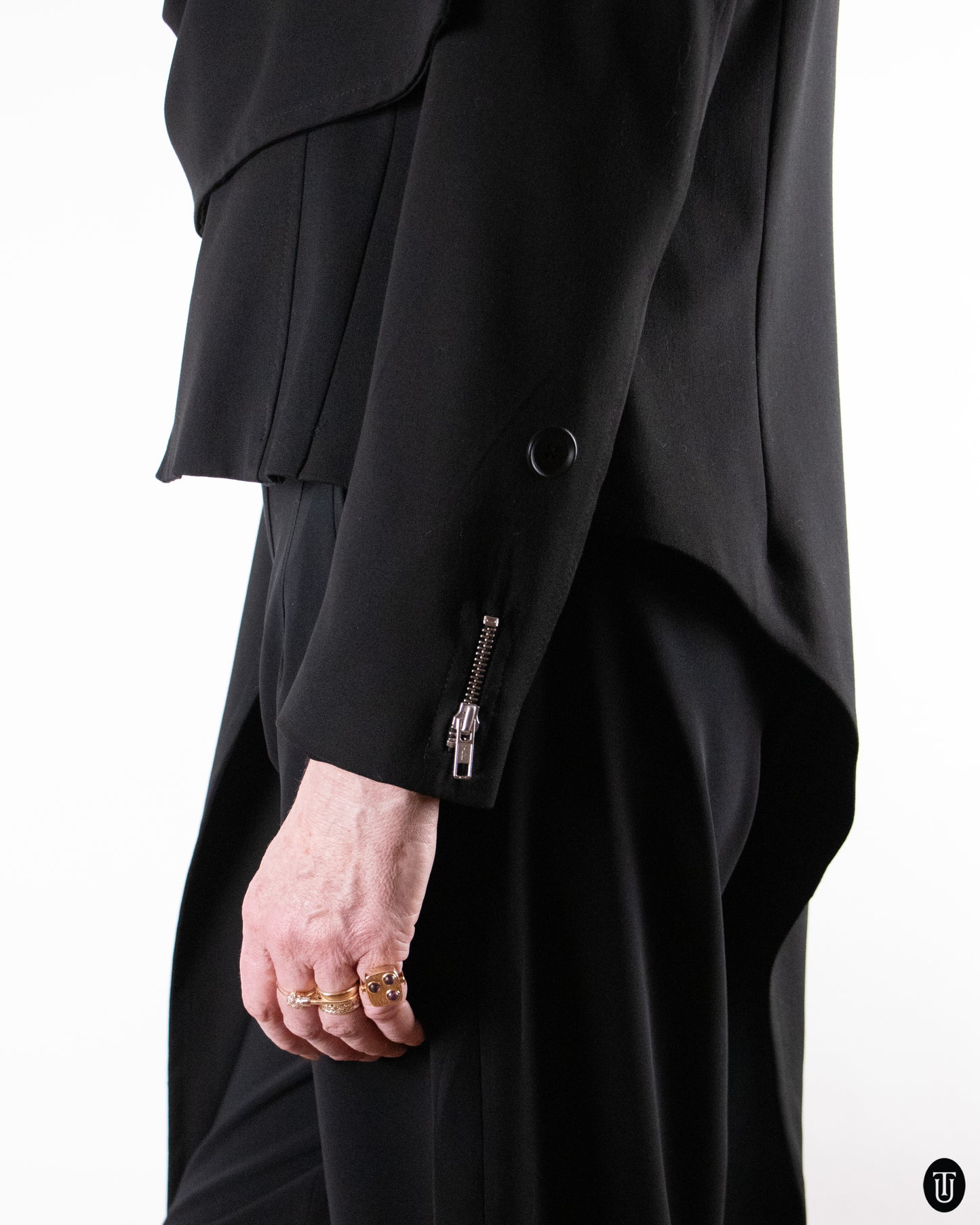 00's Ivan Grundahl Asymmetrical Jacket M