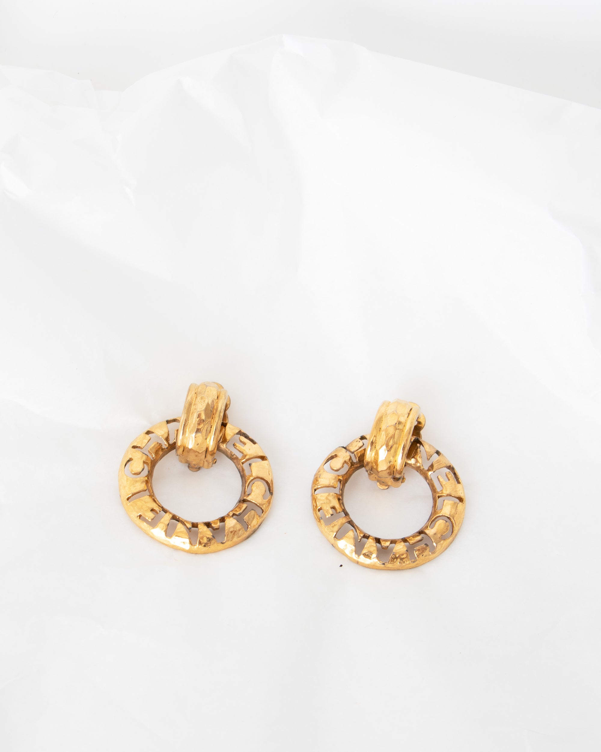 1990s Chanel Drop Clip-On Earrings