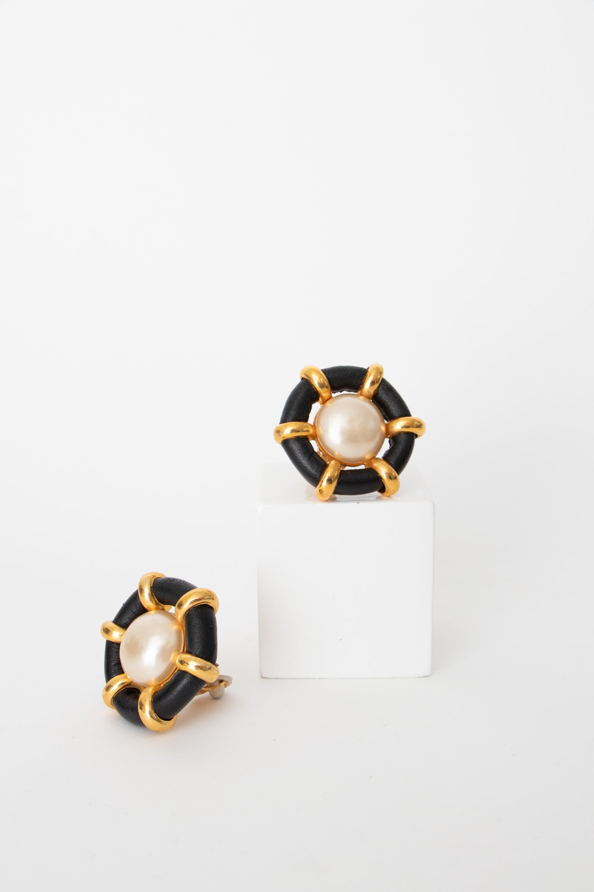 1990s Chanel Clip-On Earrings