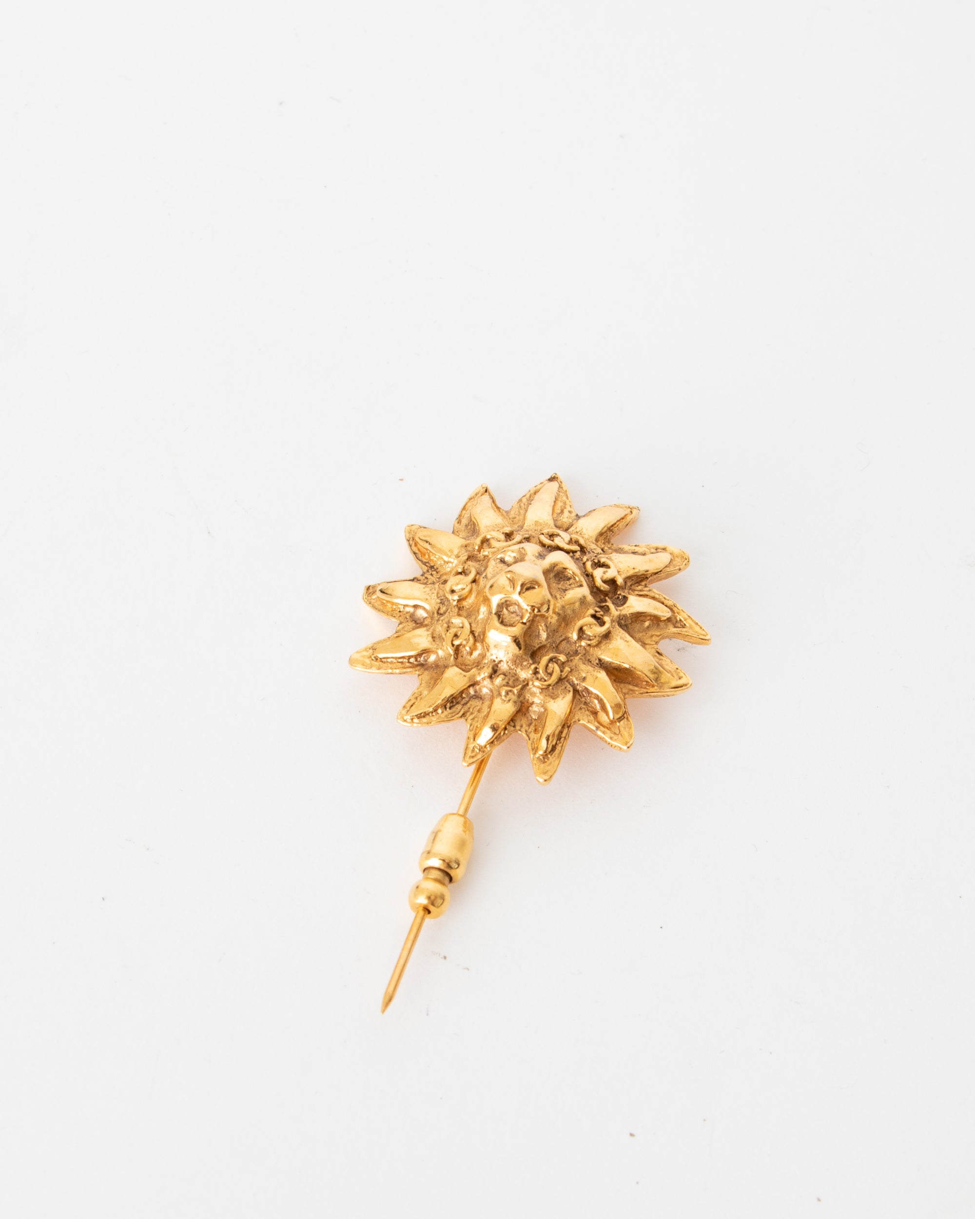 1980s Chanel Sun pin