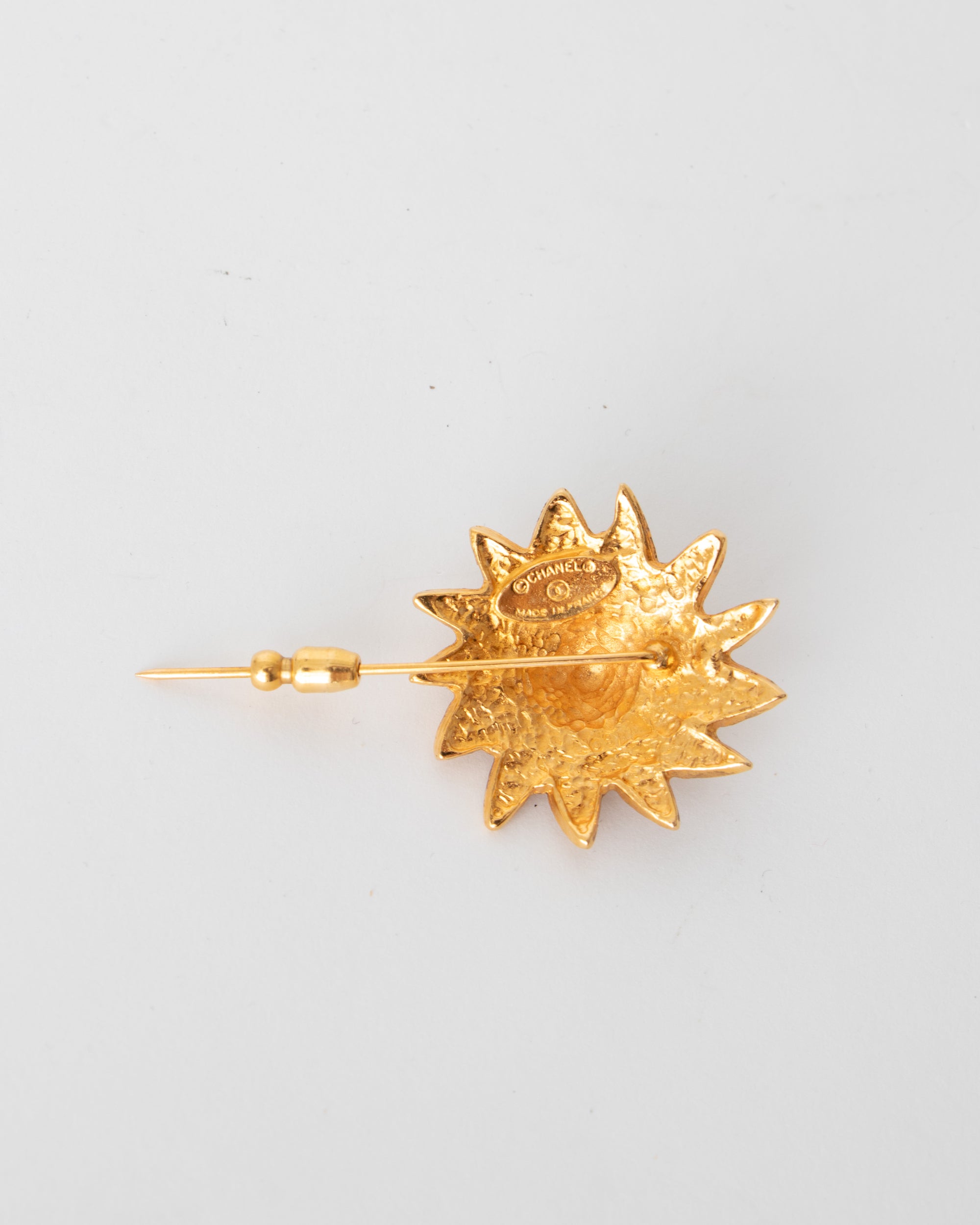 1980s Chanel Sun pin