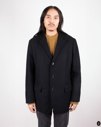 00's Burberry Wool Coat XL