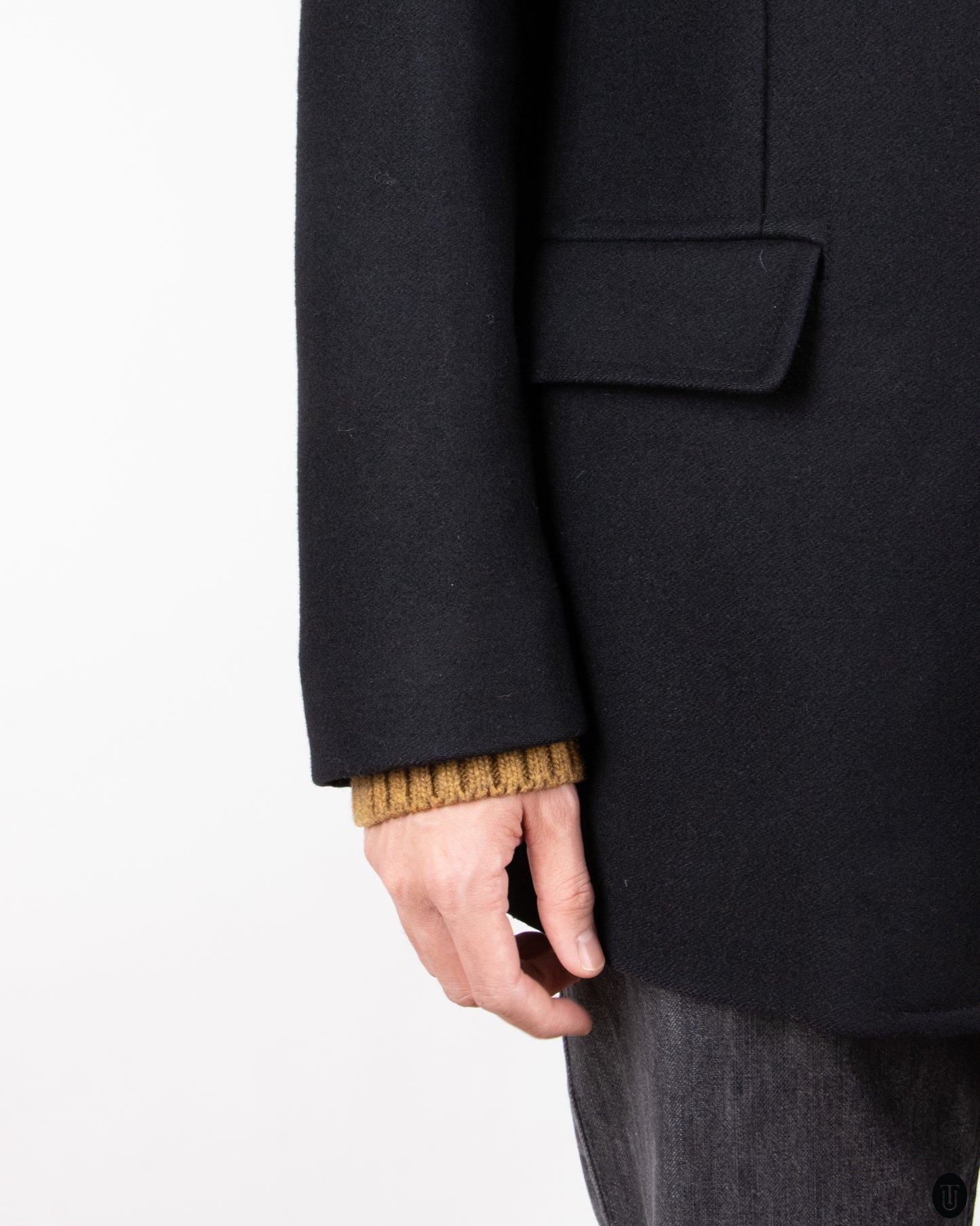 00's Burberry Wool Coat XL