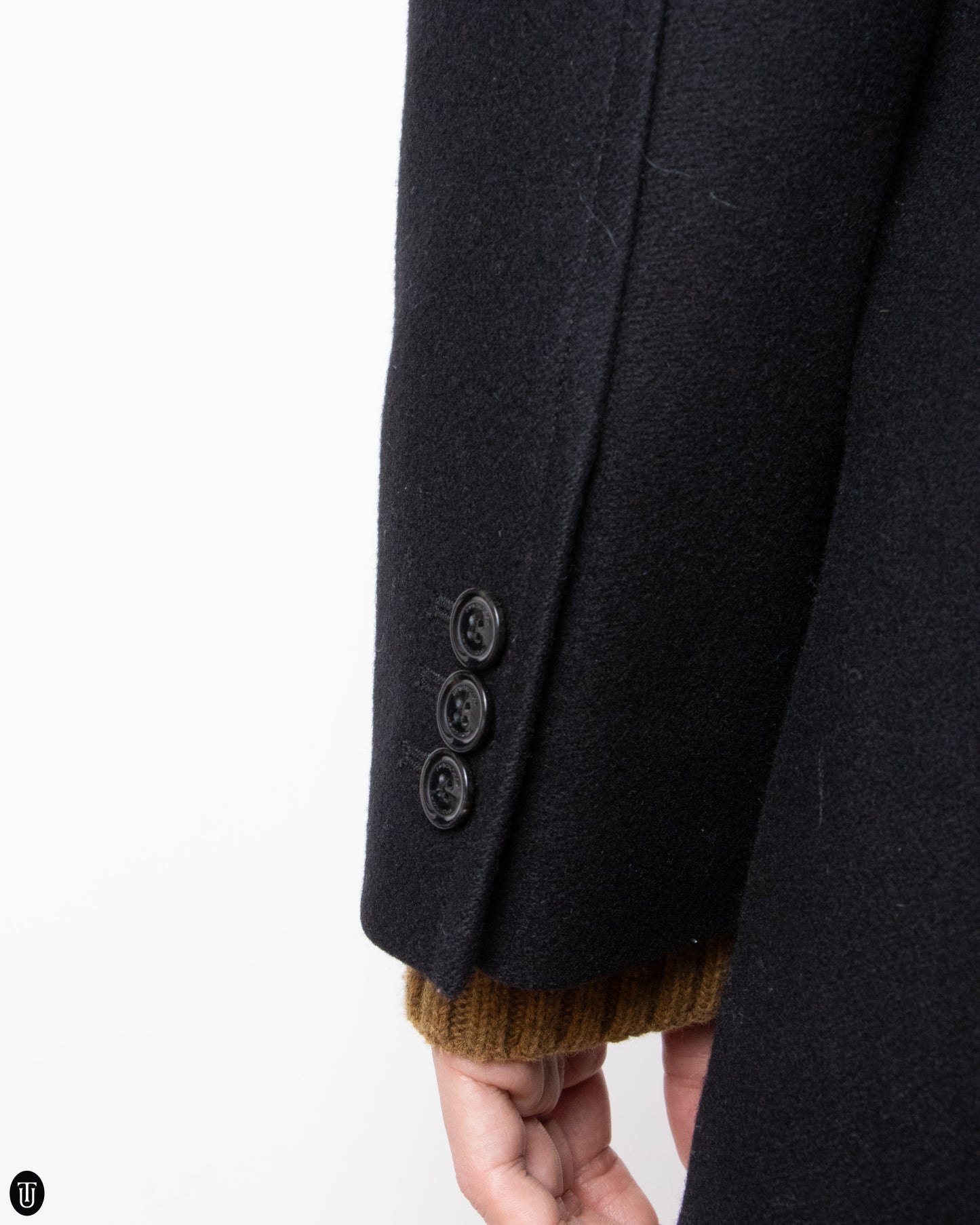 00's Burberry Wool Coat XL