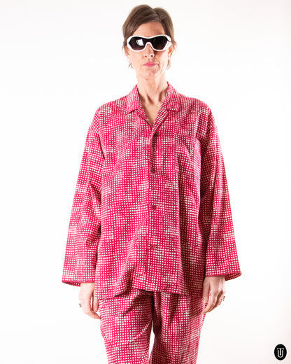 90's Yves Saint Laurent Cotton Pajamas M