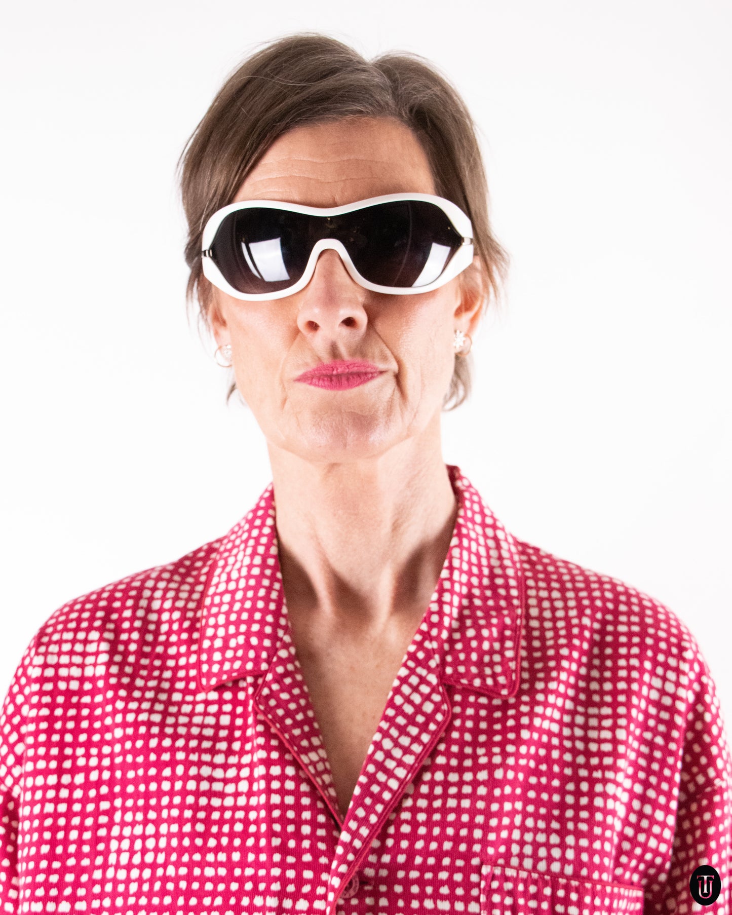 90's Yves Saint Laurent Cotton Pajamas M