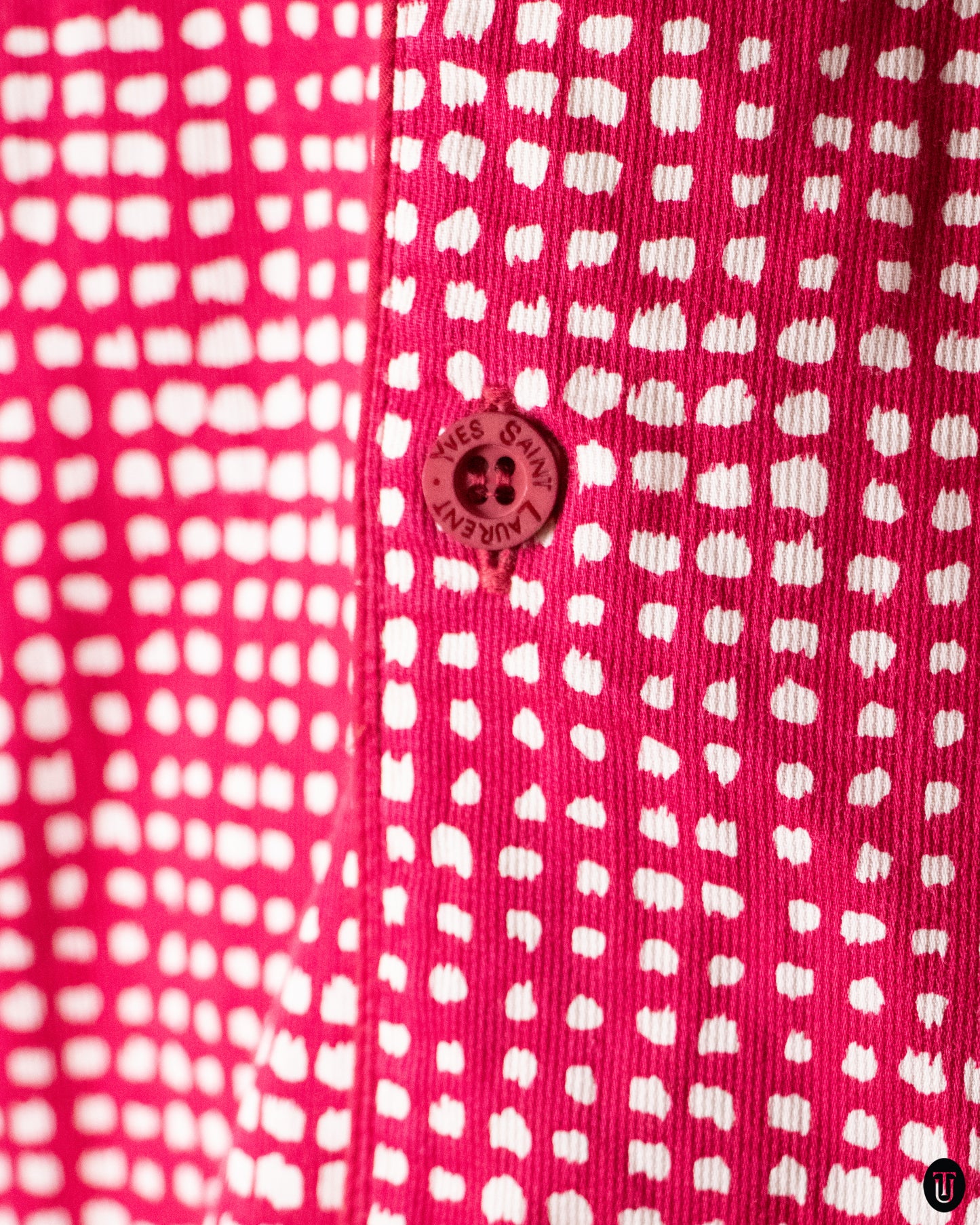 90's Yves Saint Laurent Cotton Pajamas M