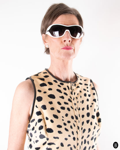 90's Emanuel Ungaro Leopard Set L