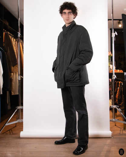 00's Brioni Wool Lined Puffer Jacket XL