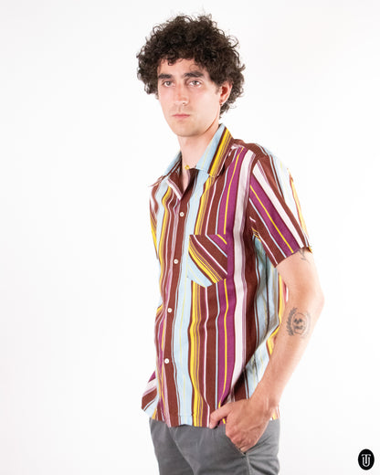 90's Dolce & Gabbana Striped Shirt M