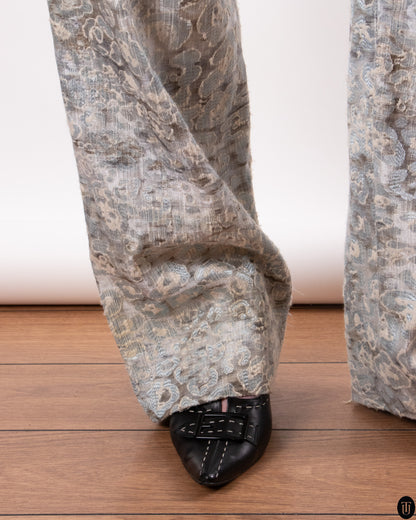 00s Giorgio Armani Jaquard Trousers M