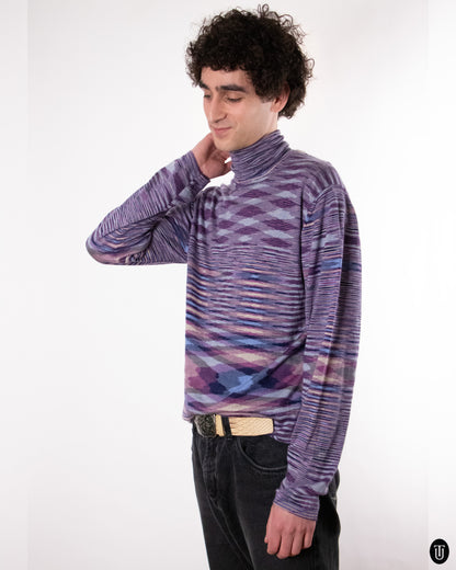 00's Missoni Cashmere Turtleneck Sweater XL