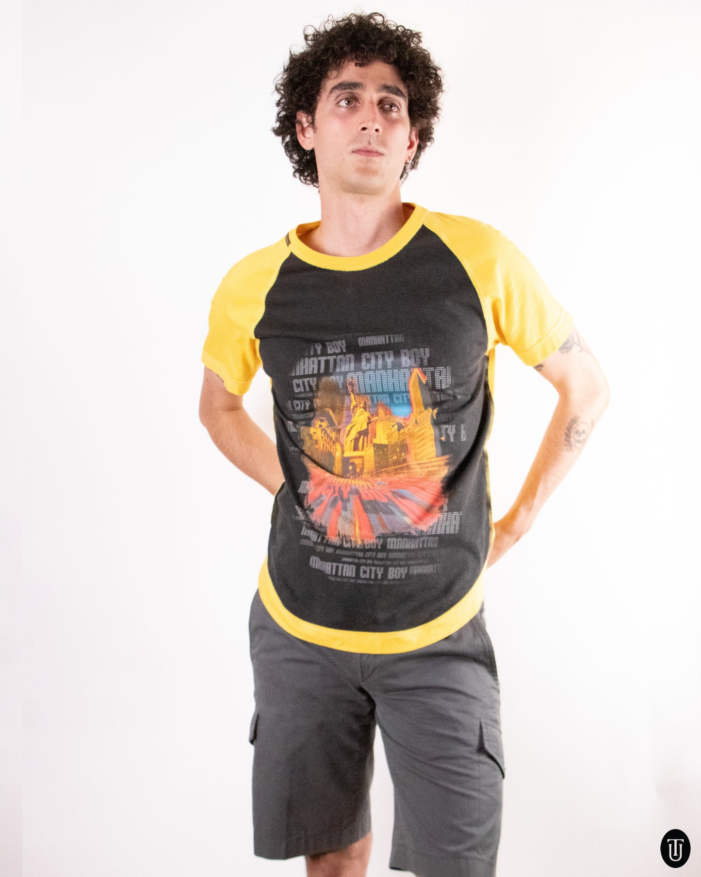 00's Dolce & Gabbana Graphic Print T-shirt S
