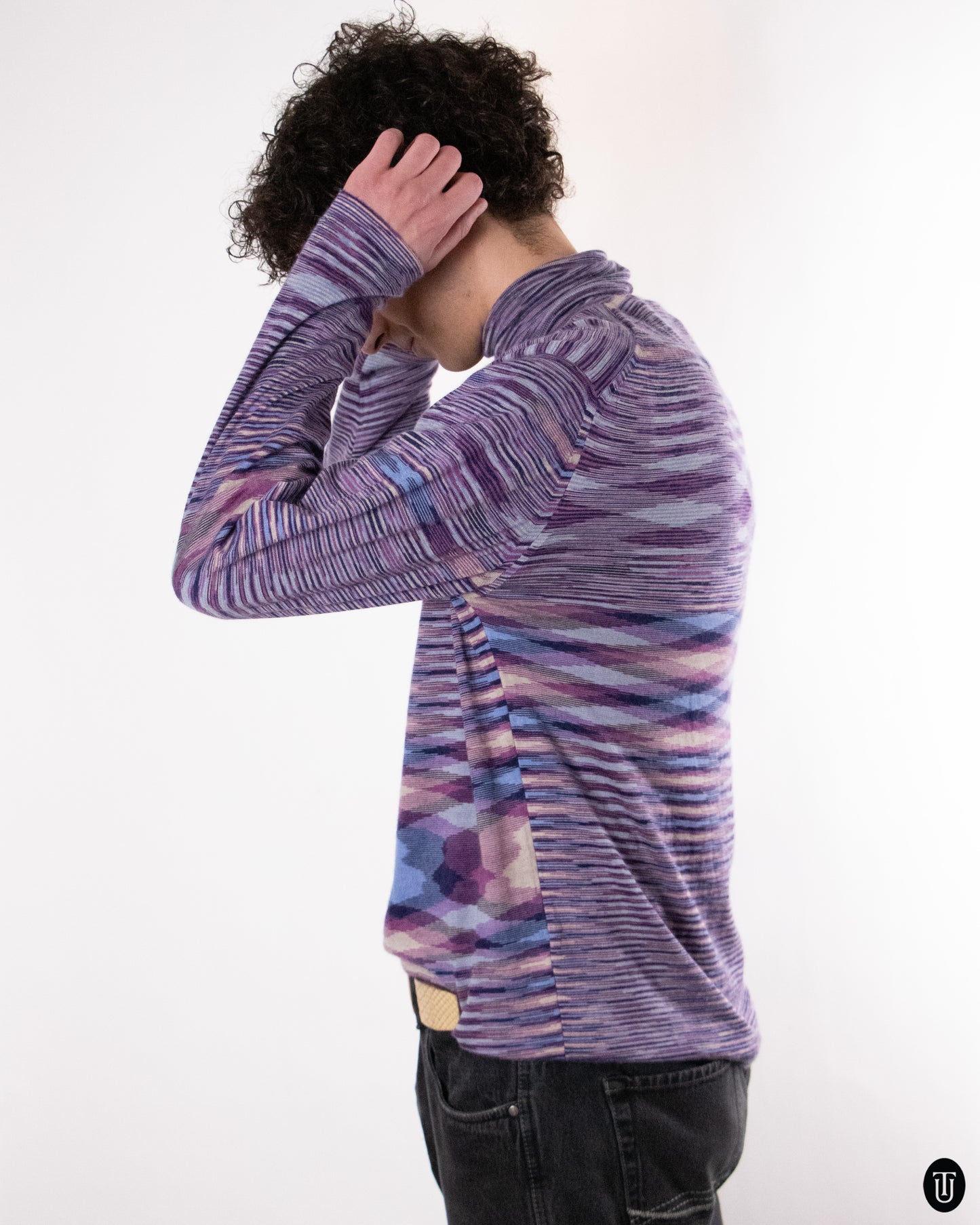 00's Missoni Cashmere Turtleneck Sweater XL