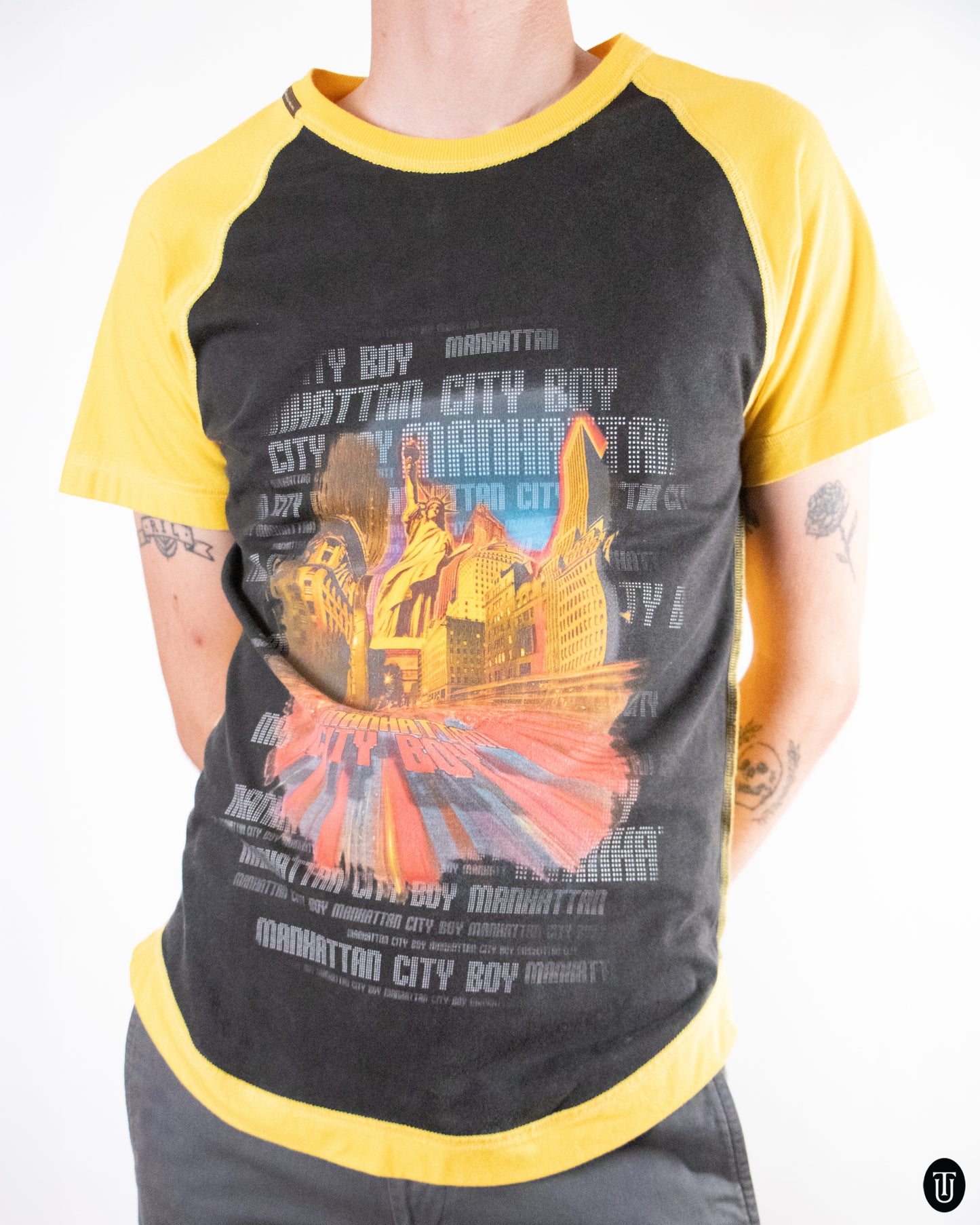 00's Dolce & Gabbana Graphic Print T-shirt S