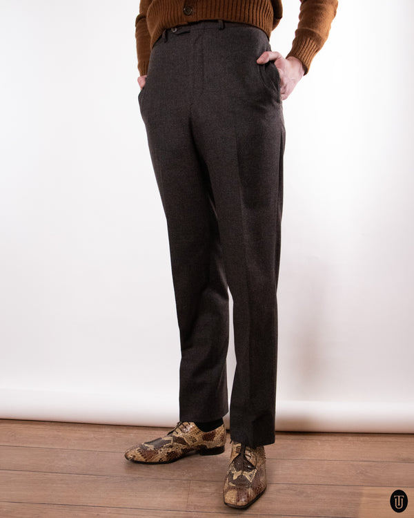 90's Yves Saint Laurent Rive Gauche Tailored Wool Trousers M