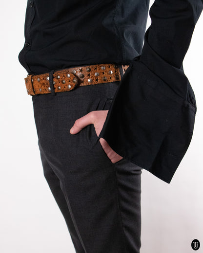 00's Yves Saint Laurent Rive Gauche Cotton Shirt M