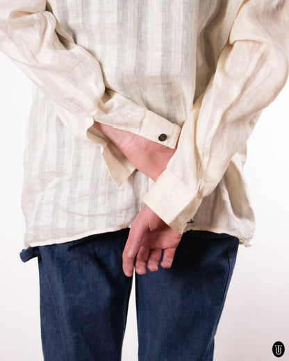 70's Gianni Versace Linen Shirt L