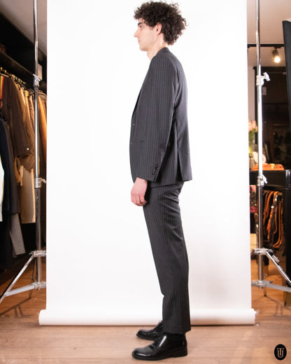 00's Pal Zileri Pinstripe Slim Wool Suit M