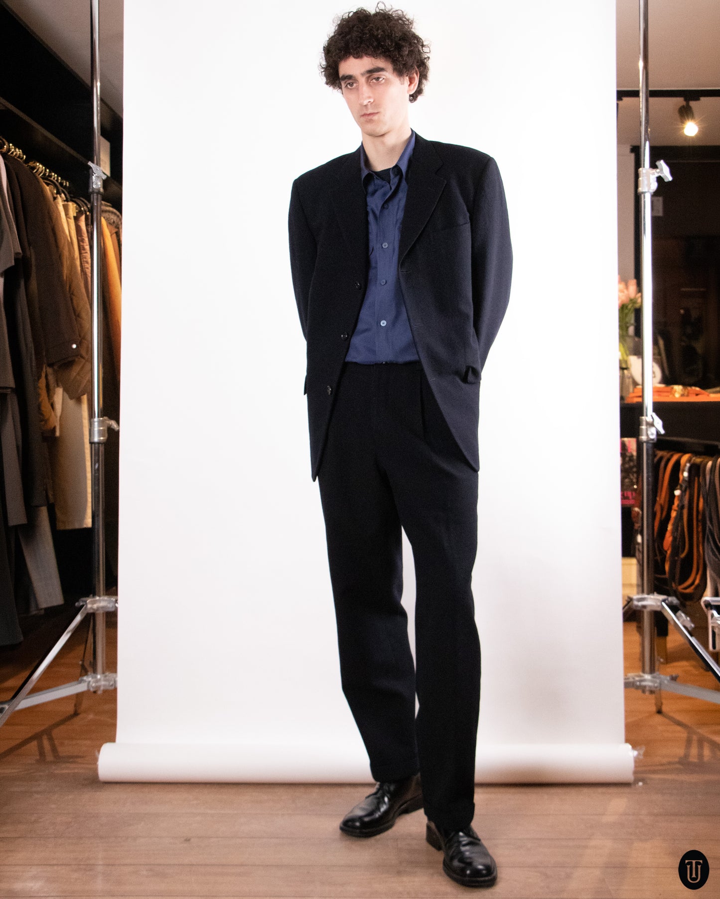 00's Comme des Garçons Tailored Wool Suit L