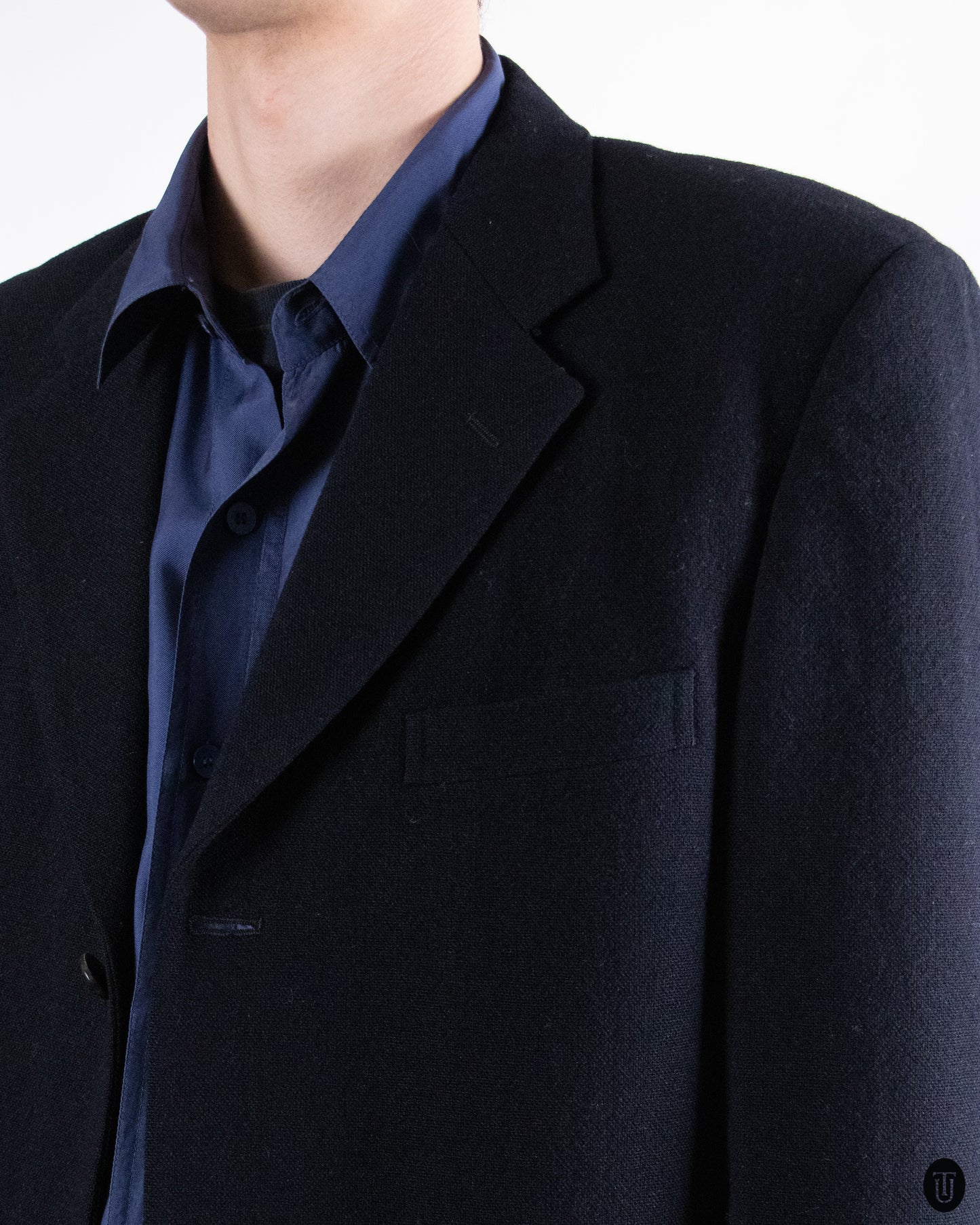 00's Comme des Garçons Tailored Wool Suit L