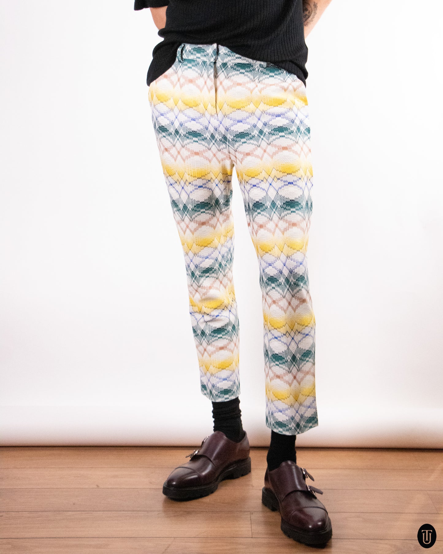 00's Missoni Cigarette Trousers M