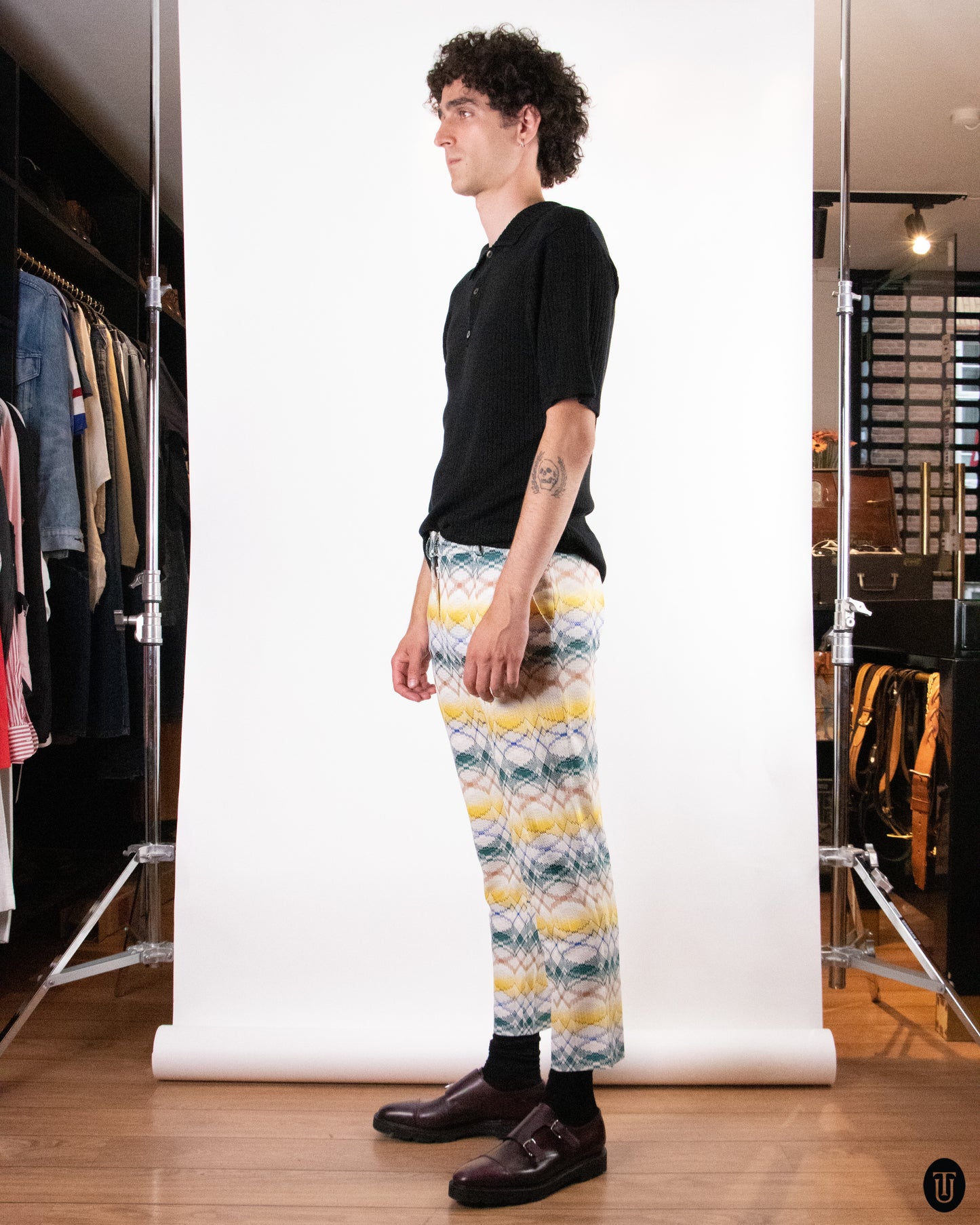 00's Missoni Cigarette Trousers M