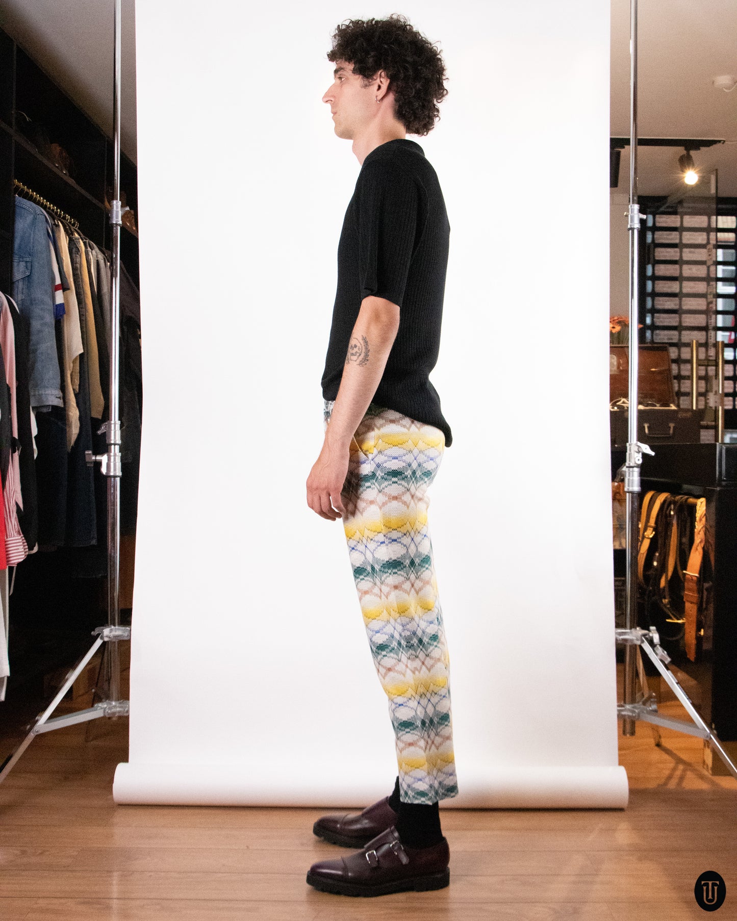 00's Missoni Cigarette Trousers M