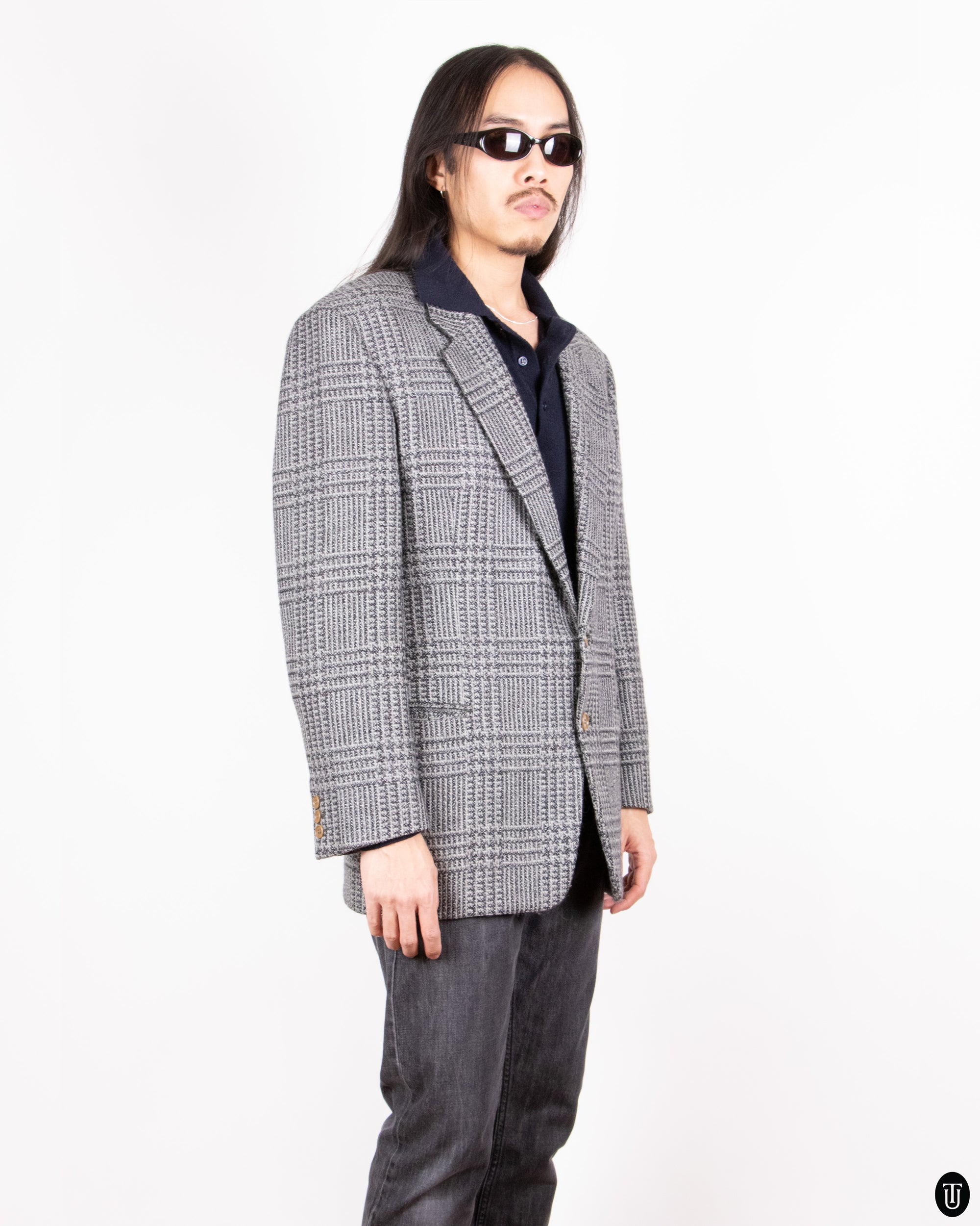 80's Armani Tweed Jacket M