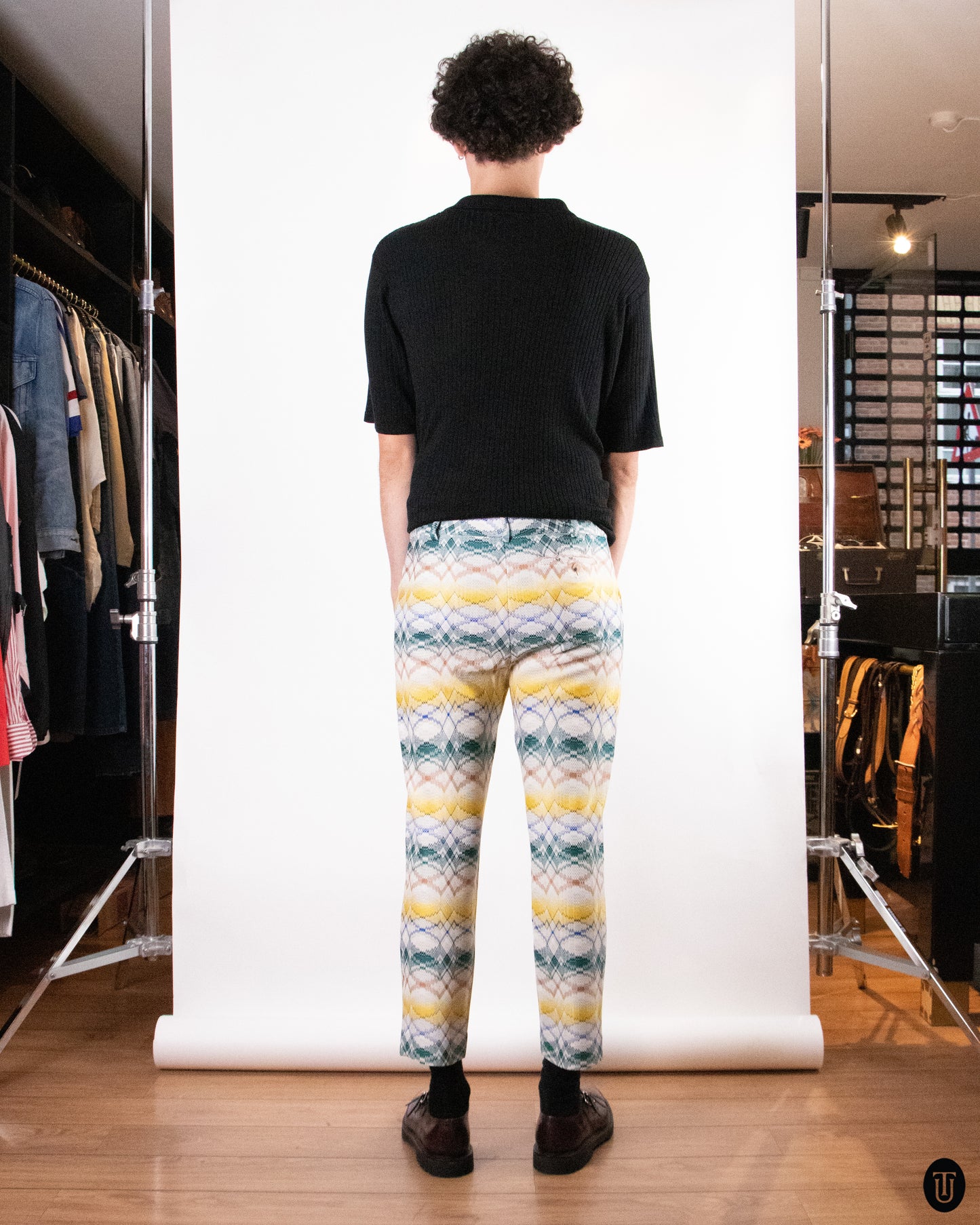 00's Missoni Cigarette Trousers M
