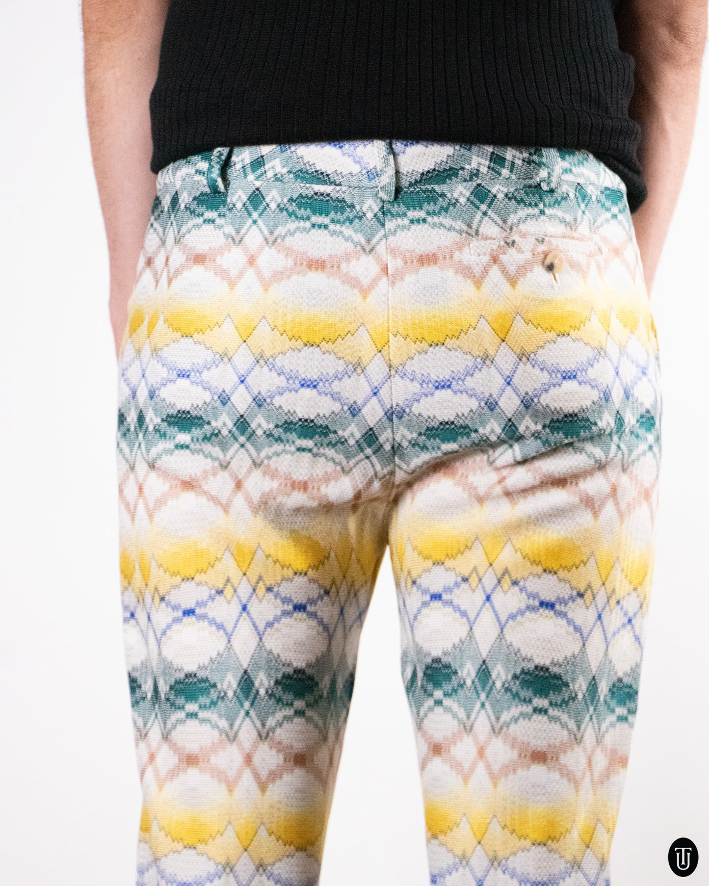 00's Missoni Cigarette Trousers M