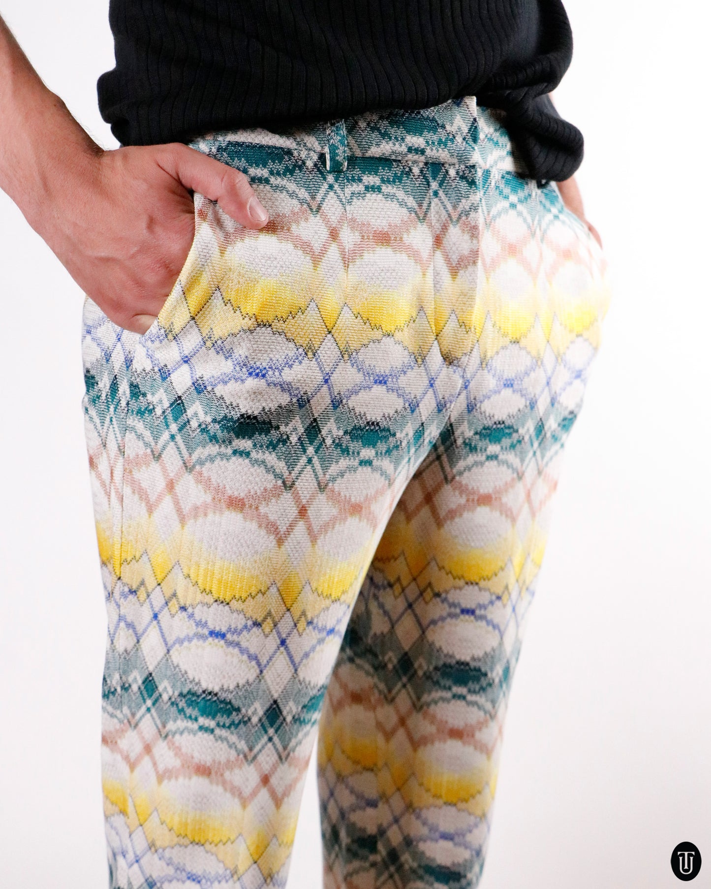 00's Missoni Cigarette Trousers M
