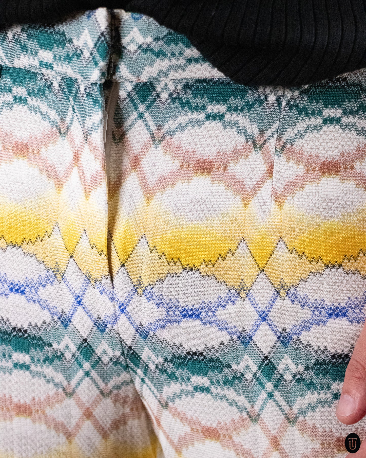00's Missoni Cigarette Trousers M