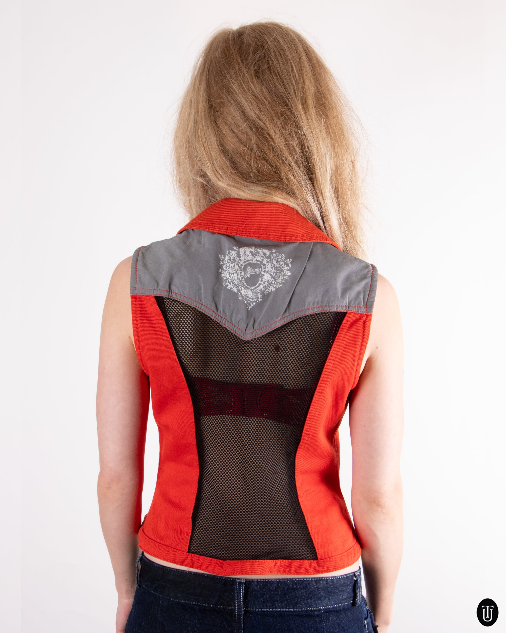 90's Christian Lacroix Jeans Vest XS