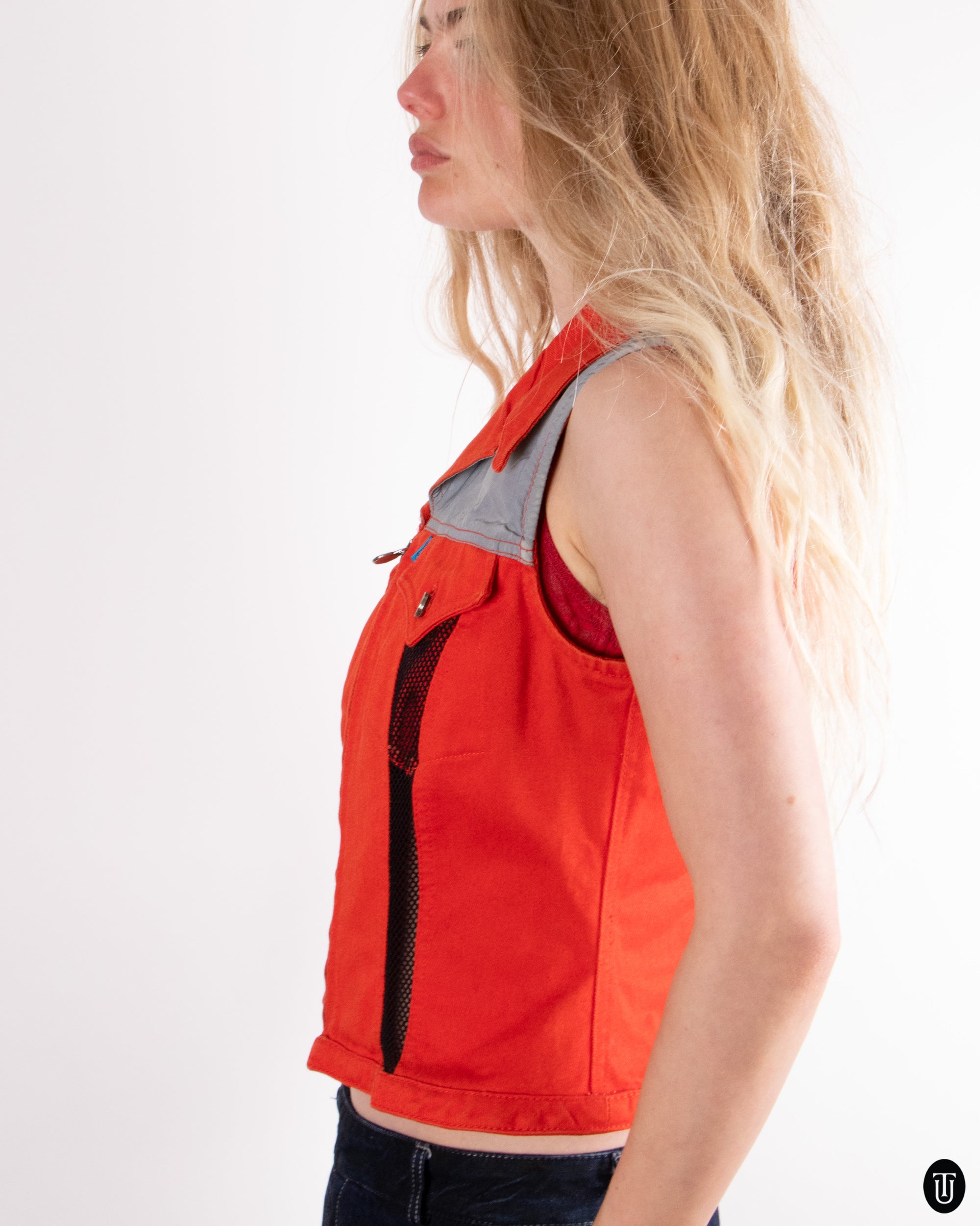 90's Christian Lacroix Jeans Vest XS