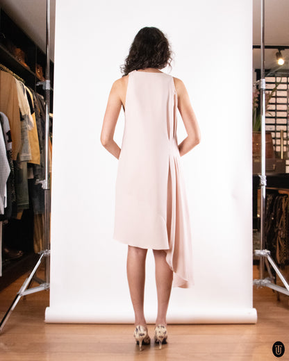 00's Christian Dior Silk Rose Dress M